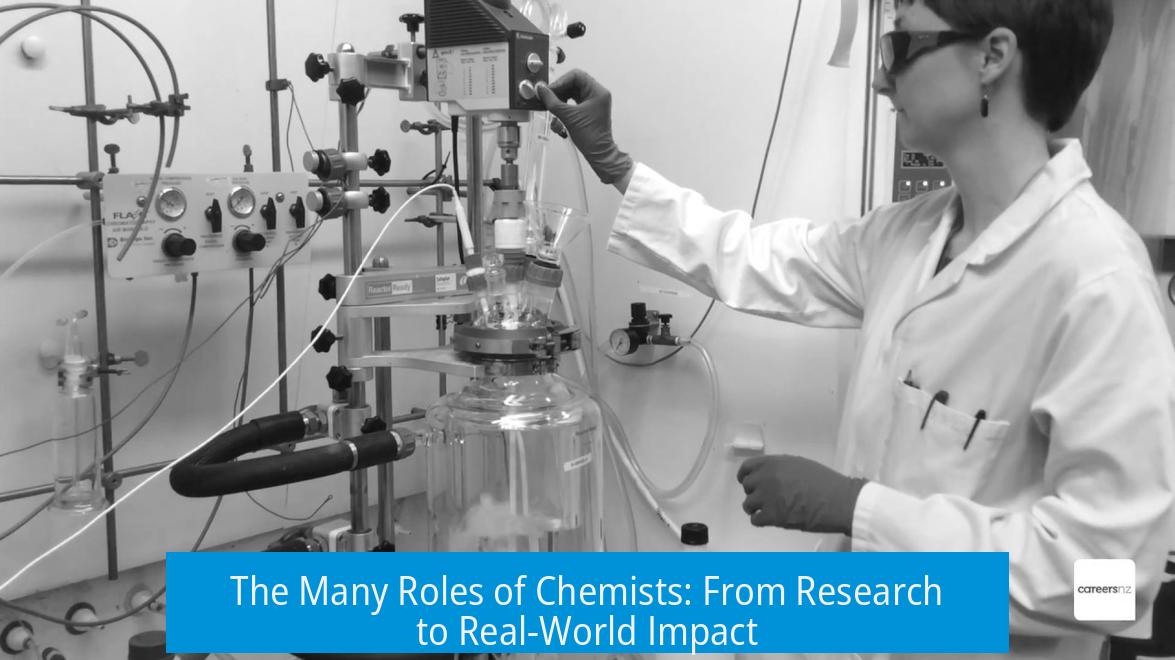 The Many Roles of Chemists: From Research to Real-World Impact