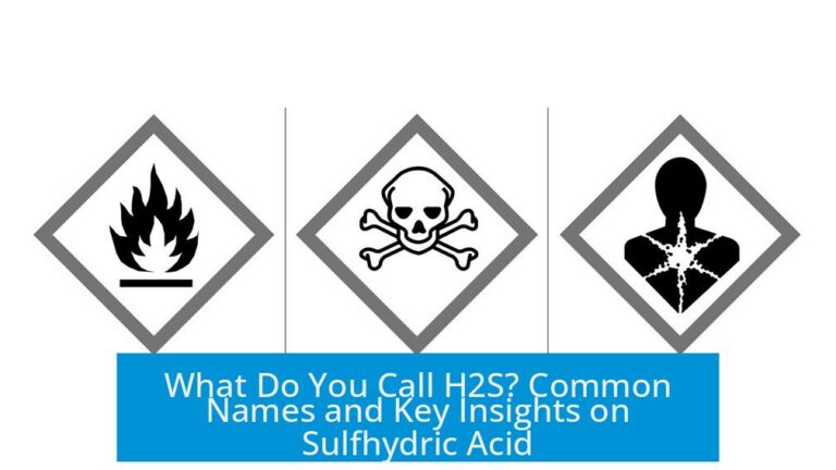 What Do You Call H2S? Common Names and Key Insights on Sulfhydric Acid