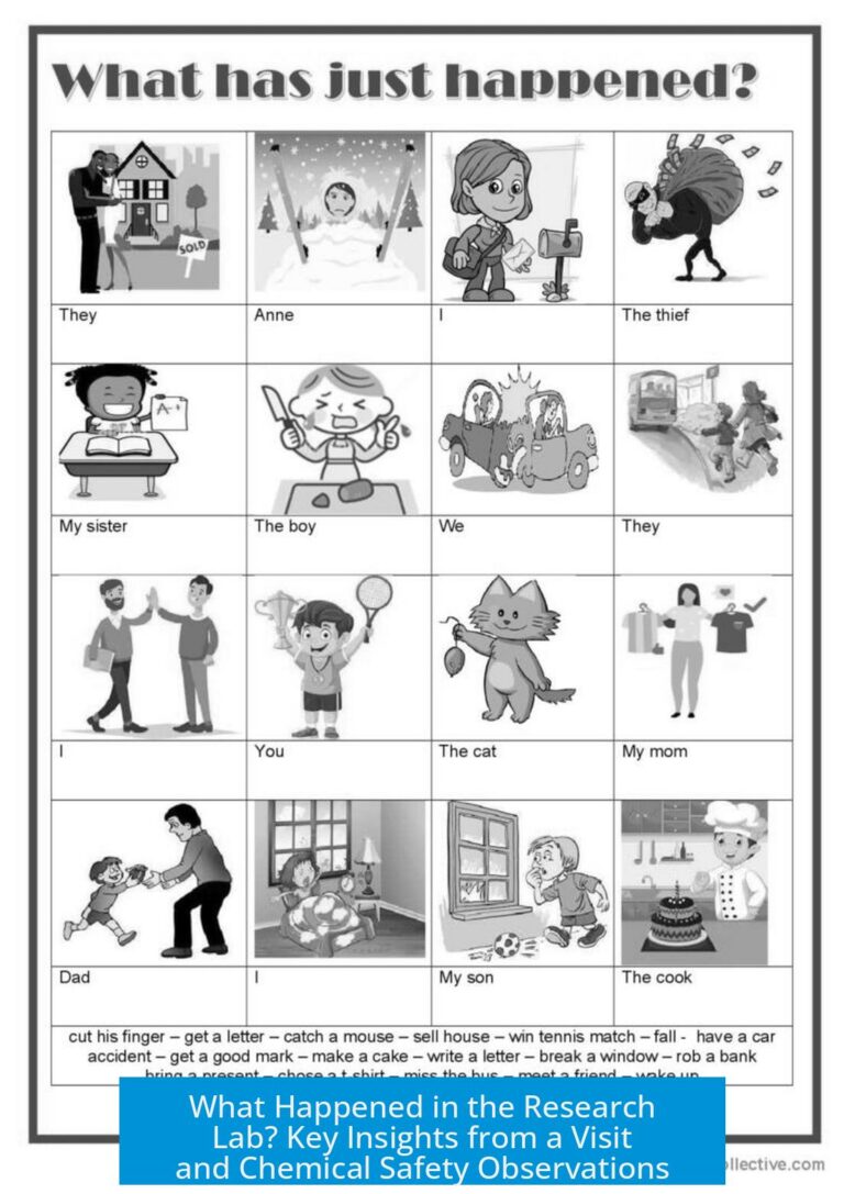 What Happened in the Research Lab? Key Insights from a Visit and Chemical Safety Observations