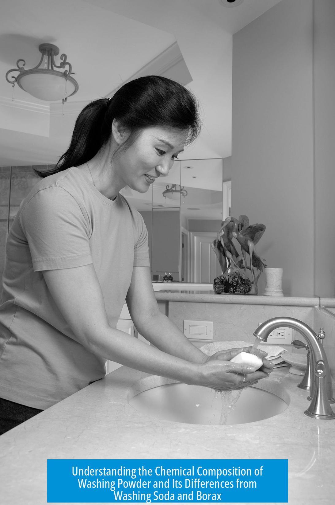 Understanding the Chemical Composition of Washing Powder and Its Differences from Washing Soda and Borax