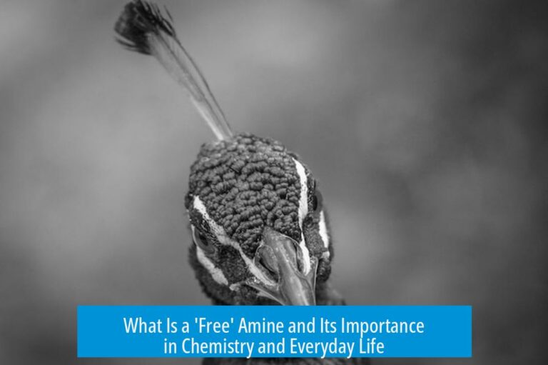 What Is a 'Free' Amine and Its Importance in Chemistry and Everyday Life