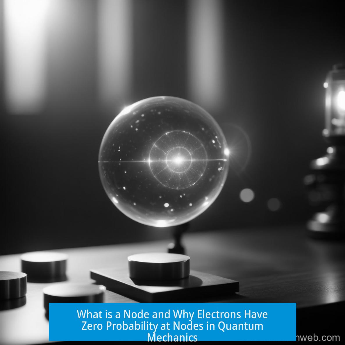 What is a Node and Why Electrons Have Zero Probability at Nodes in Quantum Mechanics
