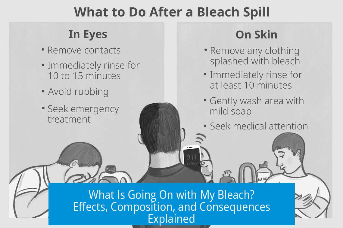 What Is Going On with My Bleach? Effects, Composition, and Consequences Explained