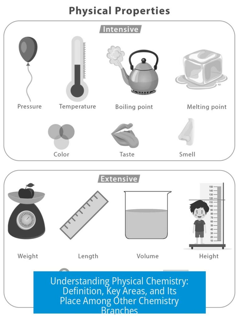 Understanding Physical Chemistry: Definition, Key Areas, and Its Place Among Other Chemistry Branches