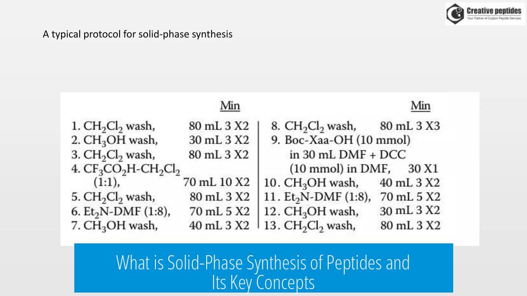 What is Solid-Phase Synthesis of Peptides and Its Key Concepts
