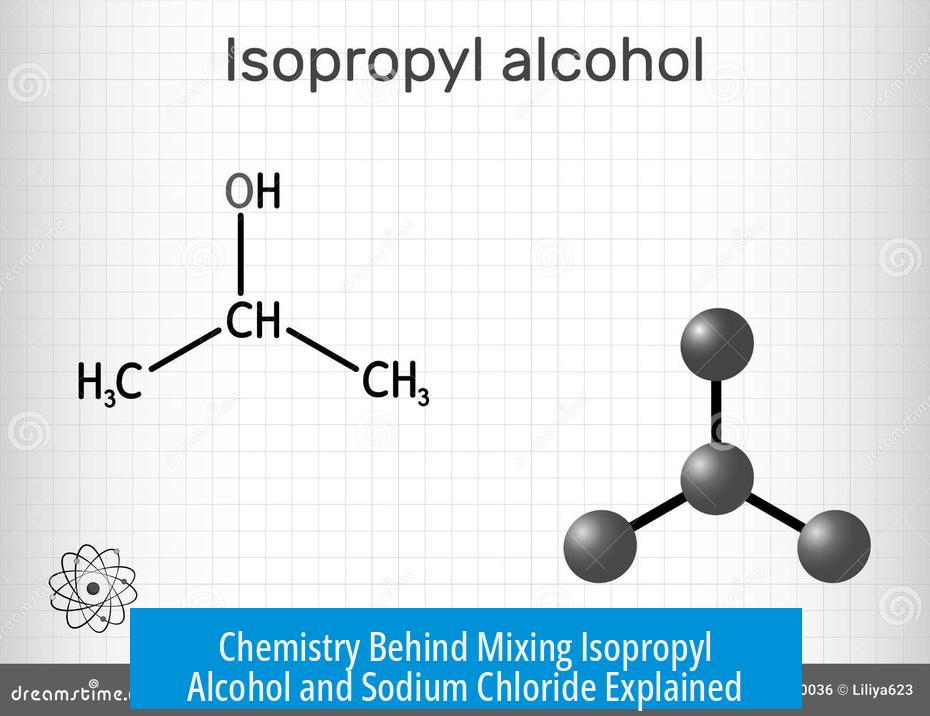 Chemistry Behind Mixing Isopropyl Alcohol and Sodium Chloride Explained