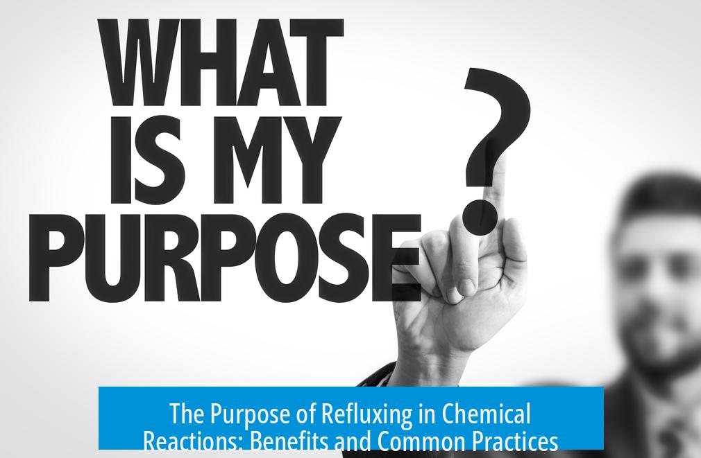 The Purpose of Refluxing in Chemical Reactions: Benefits and Common Practices