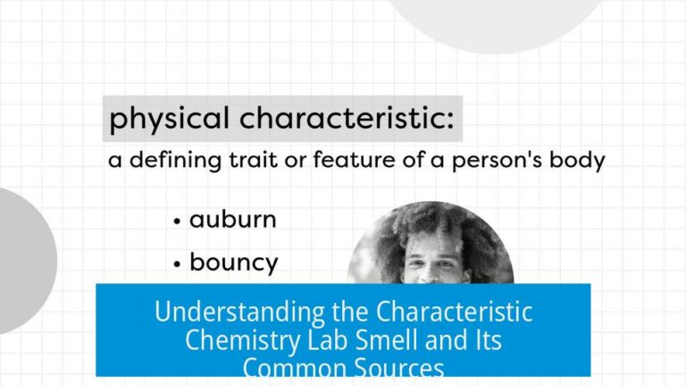 Understanding the Characteristic Chemistry Lab Smell and Its Common Sources