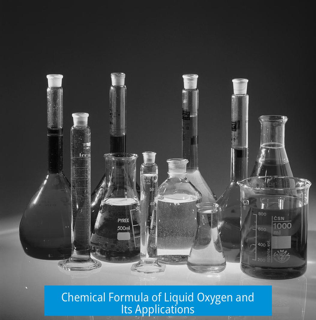 Chemical Formula of Liquid Oxygen and Its Applications