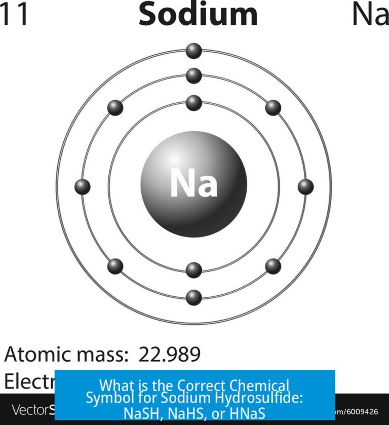 What is the Correct Chemical Symbol for Sodium Hydrosulfide: NaSH, NaHS, or HNaS