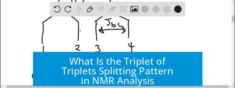 What Is the Triplet of Triplets Splitting Pattern in NMR Analysis