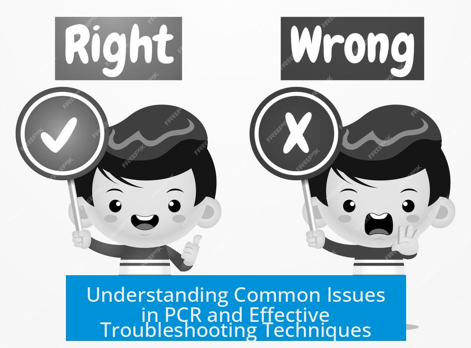 Understanding Common Issues in PCR and Effective Troubleshooting Techniques