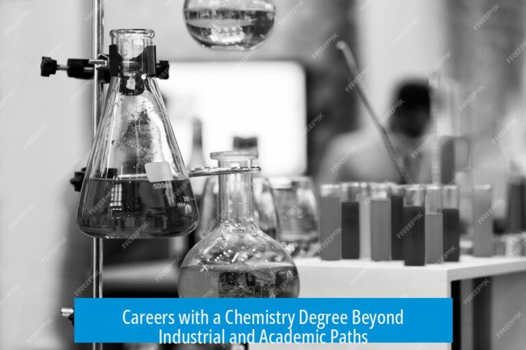 Careers with a Chemistry Degree Beyond Industrial and Academic Paths
