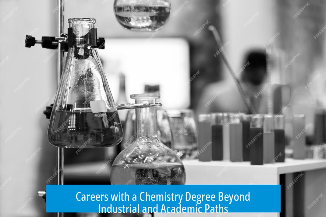 Careers with a Chemistry Degree Beyond Industrial and Academic Paths