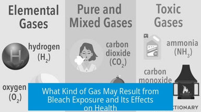 What Kind of Gas May Result from Bleach Exposure and Its Effects on Health