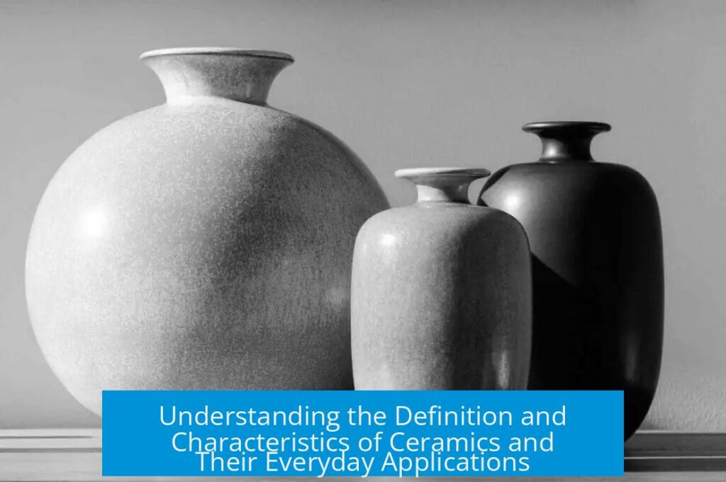 Understanding the Definition and Characteristics of Ceramics and Their Everyday Applications