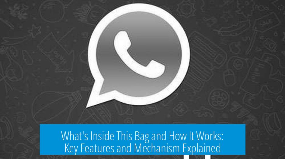 What's Inside This Bag and How It Works: Key Features and Mechanism Explained