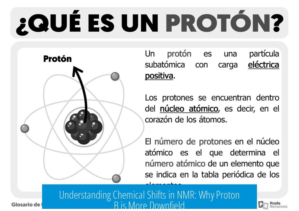 Understanding Chemical Shifts in NMR: Why Proton B is More Downfield