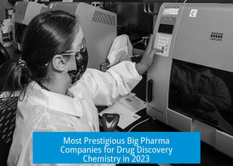 Most Prestigious Big Pharma Companies for Drug Discovery Chemistry in 2023