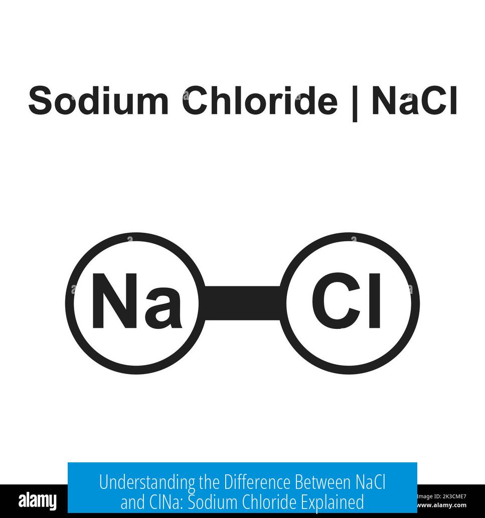 Understanding the Difference Between NaCl and ClNa: Sodium Chloride Explained