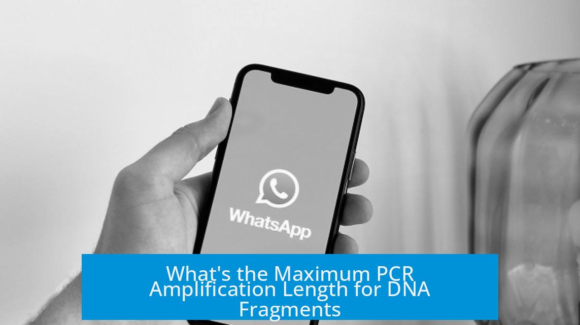 What's the Maximum PCR Amplification Length for DNA Fragments