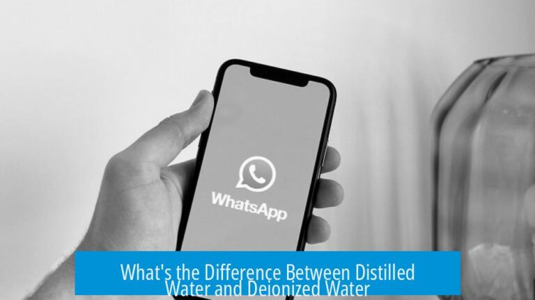 What's the Difference Between Distilled Water and Deionized Water