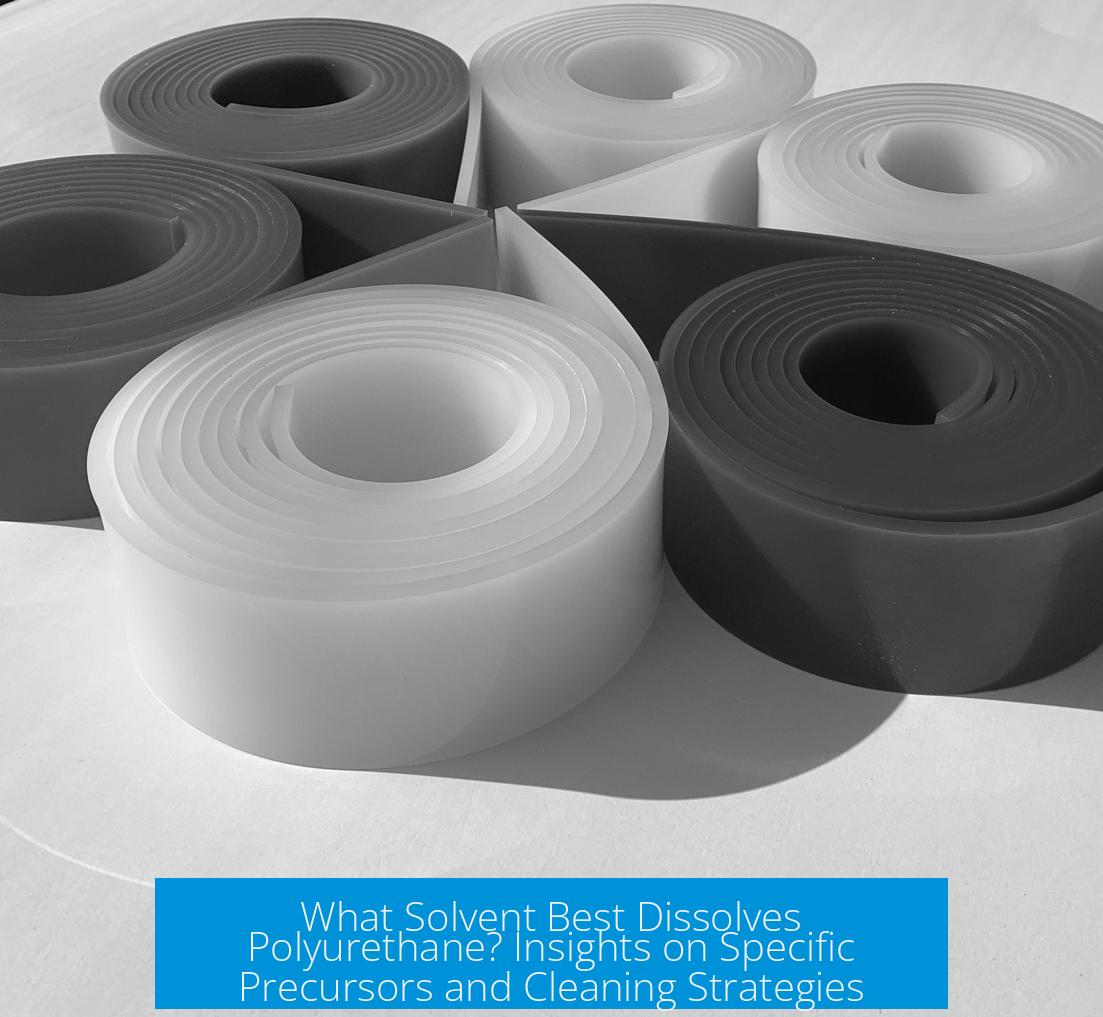 What Solvent Best Dissolves Polyurethane? Insights on Specific Precursors and Cleaning Strategies