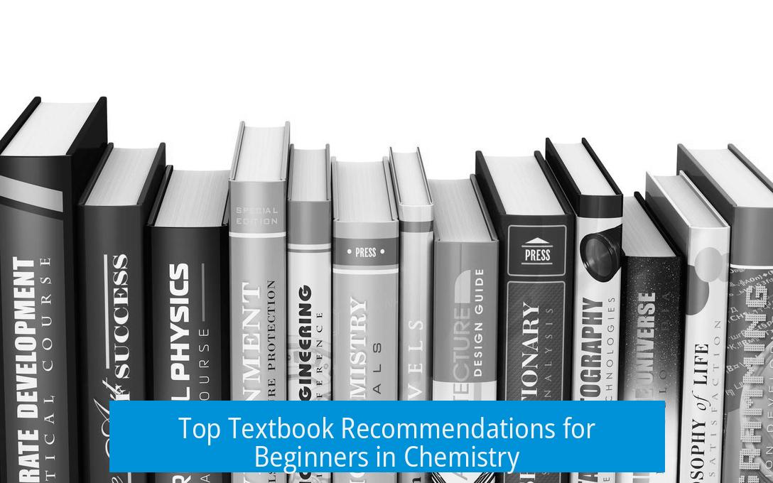 Top Textbook Recommendations for Beginners in Chemistry