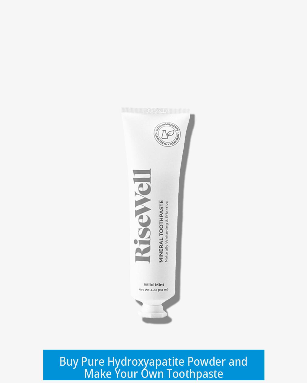 Buy Pure Hydroxyapatite Powder and Make Your Own Toothpaste
