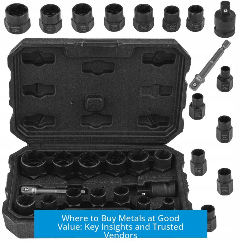 Where to Buy Metals at Good Value: Key Insights and Trusted Vendors