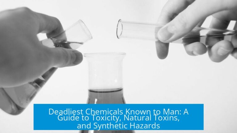 Deadliest Chemicals Known to Man: A Guide to Toxicity, Natural Toxins, and Synthetic Hazards
