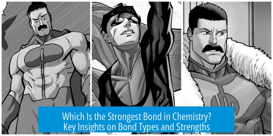 Which Is the Strongest Bond in Chemistry? Key Insights on Bond Types and Strengths
