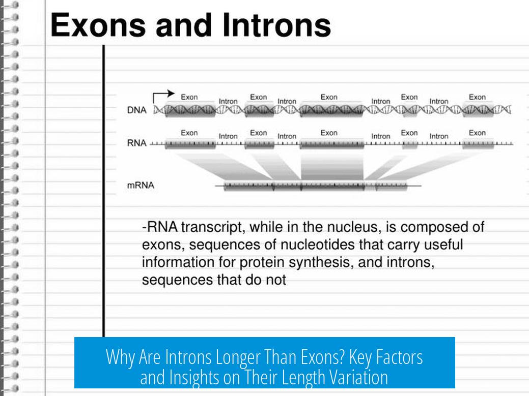Why Are Introns Longer Than Exons? Key Factors and Insights on Their Length Variation