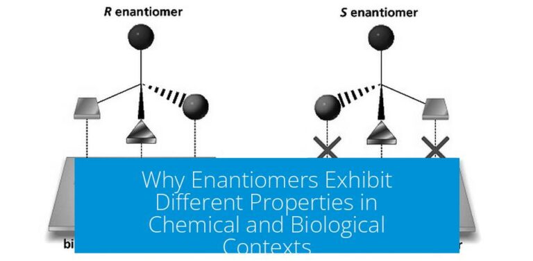 Why Enantiomers Exhibit Different Properties in Chemical and Biological Contexts