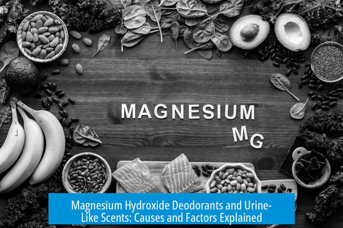 Magnesium Hydroxide Deodorants and Urine-Like Scents: Causes and Factors Explained