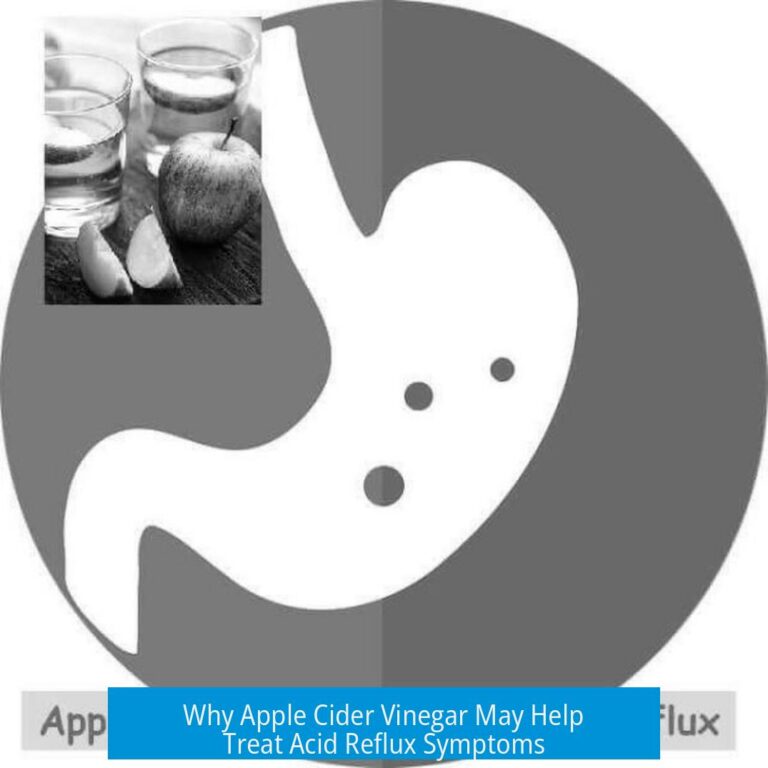 Why Apple Cider Vinegar May Help Treat Acid Reflux Symptoms