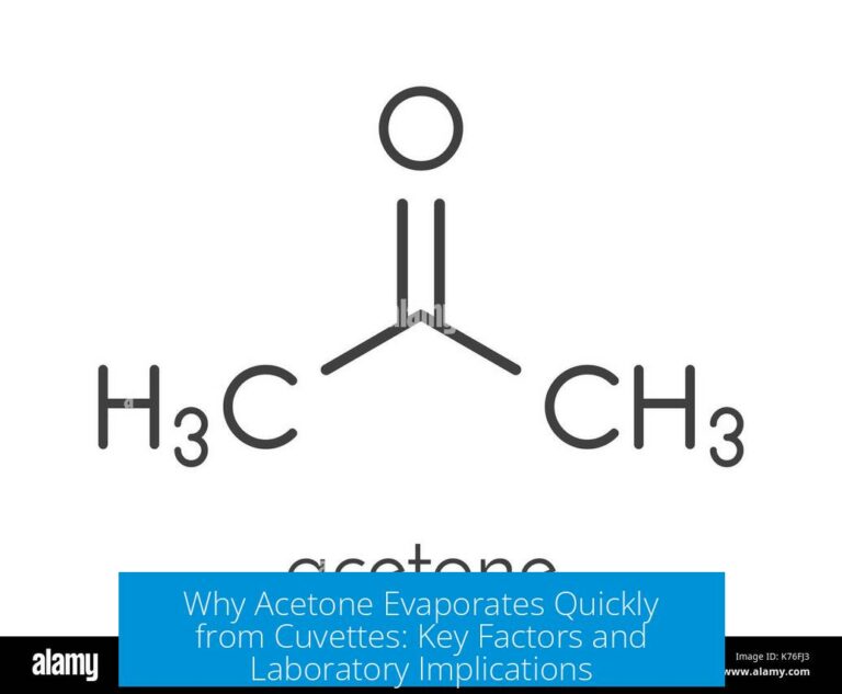 Why Acetone Evaporates Quickly from Cuvettes: Key Factors and Laboratory Implications