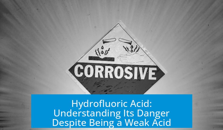 Hydrofluoric Acid: Understanding Its Danger Despite Being a Weak Acid