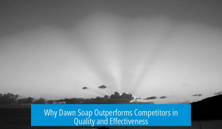 Why Dawn Soap Outperforms Competitors in Quality and Effectiveness