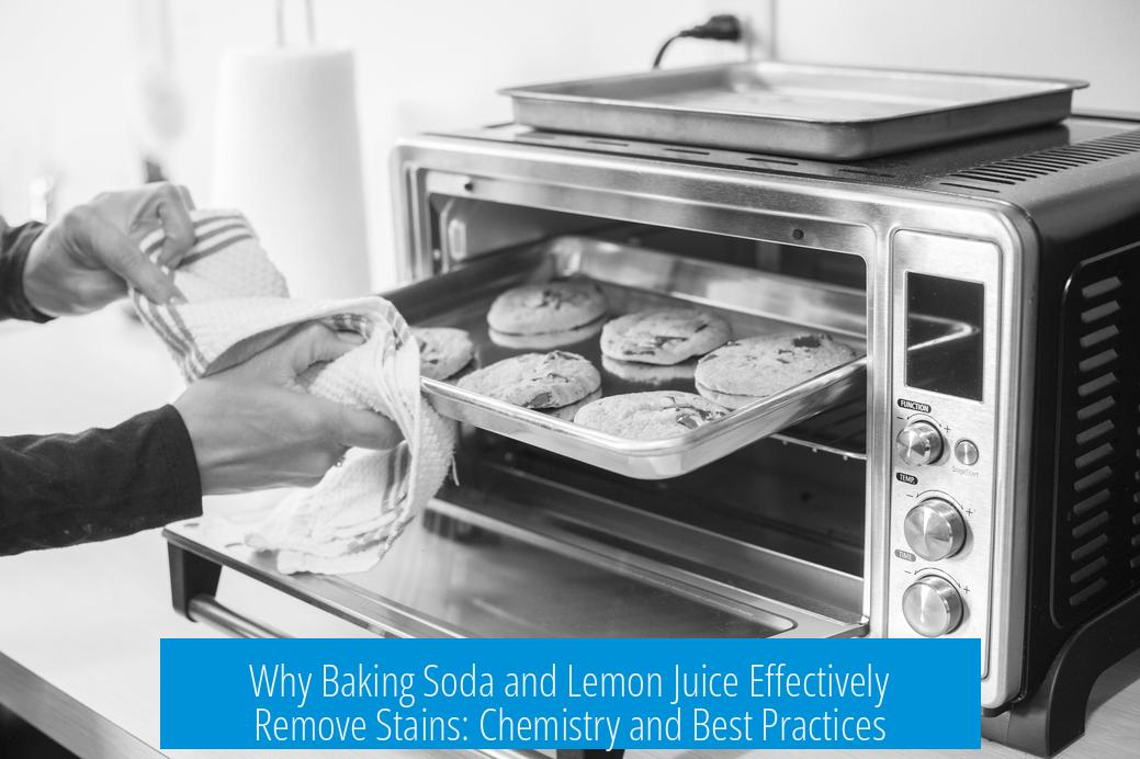Why Baking Soda and Lemon Juice Effectively Remove Stains: Chemistry and Best Practices