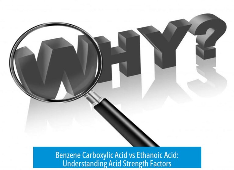 Benzene Carboxylic Acid vs Ethanoic Acid: Understanding Acid Strength Factors