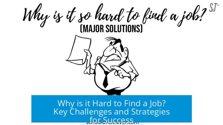 Why is it Hard to Find a Job? Key Challenges and Strategies for Success