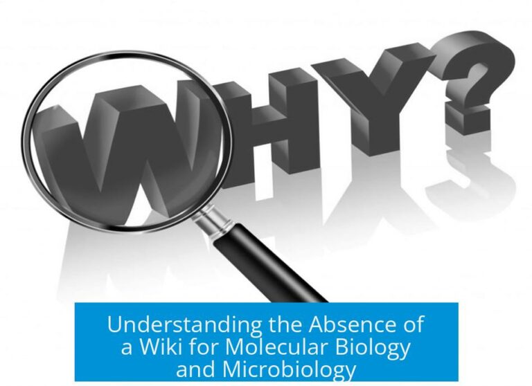 Understanding the Absence of a Wiki for Molecular Biology and Microbiology