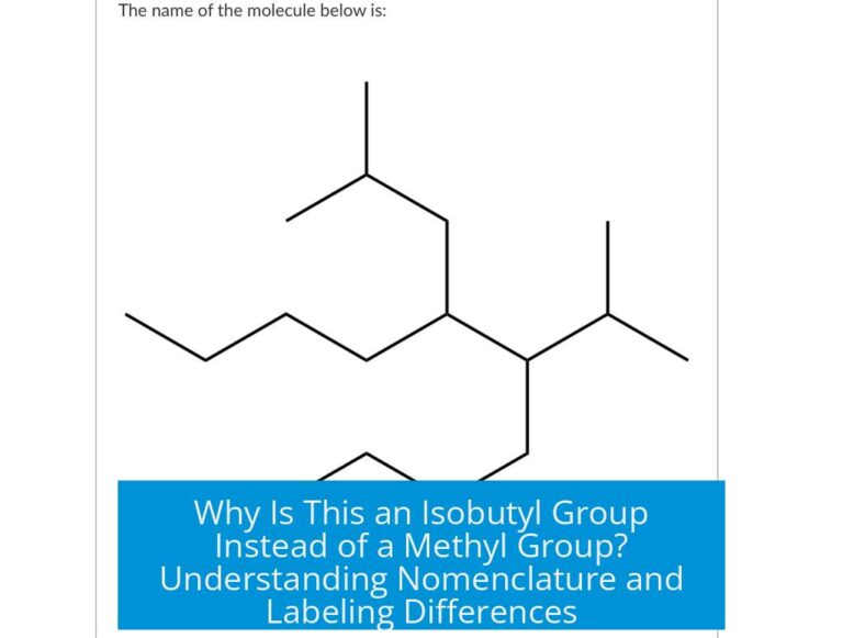 Why Is This an Isobutyl Group Instead of a Methyl Group? Understanding Nomenclature and Labeling Differences