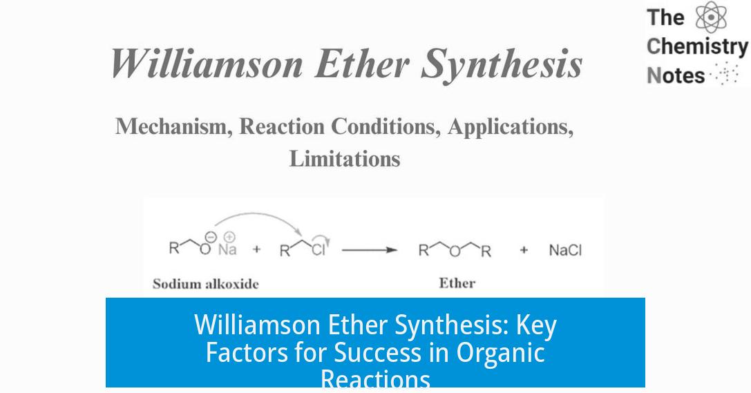 Williamson Ether Synthesis: Key Factors for Success in Organic Reactions