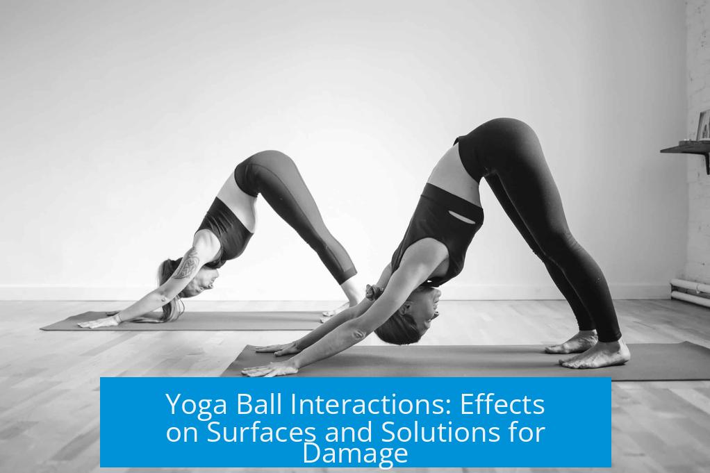 Yoga Ball Interactions: Effects on Surfaces and Solutions for Damage