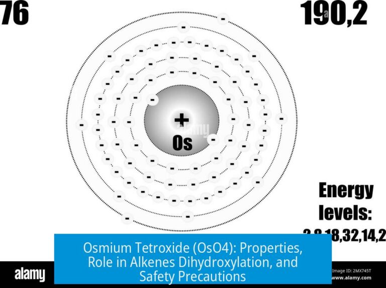 Osmium Tetroxide (OsO4): Properties, Role in Alkenes Dihydroxylation, and Safety Precautions