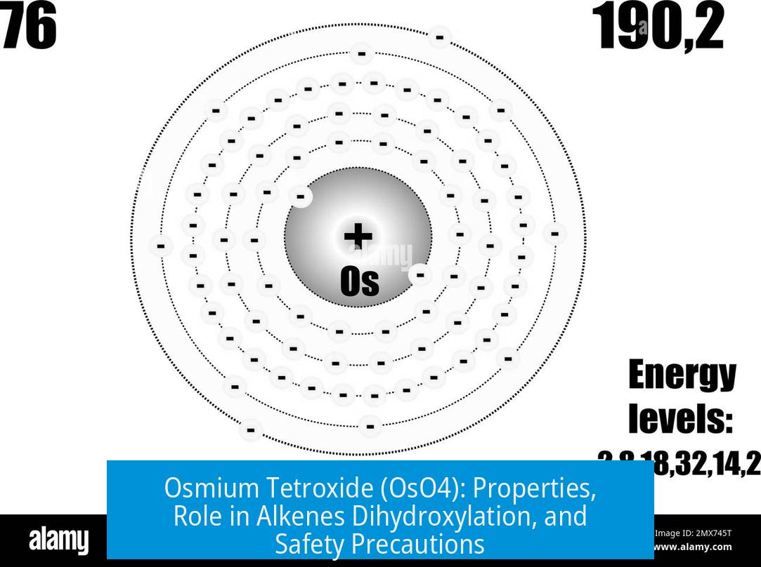 Osmium Tetroxide (OsO4): Properties, Role in Alkenes Dihydroxylation, and Safety Precautions