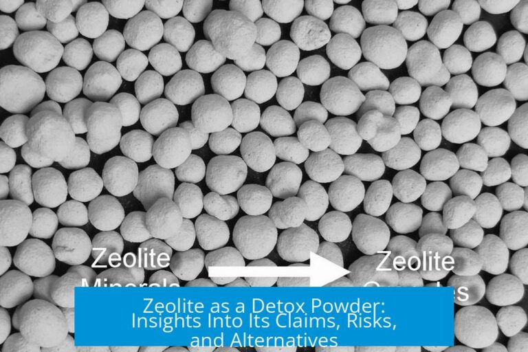 Zeolite as a Detox Powder: Insights Into Its Claims, Risks, and Alternatives