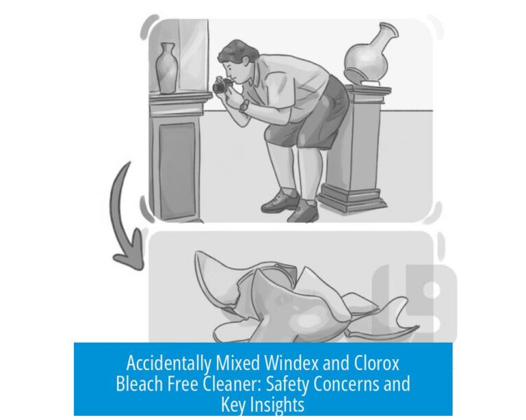 Accidentally Mixed Windex and Clorox Bleach Free Cleaner: Safety Concerns and Key Insights